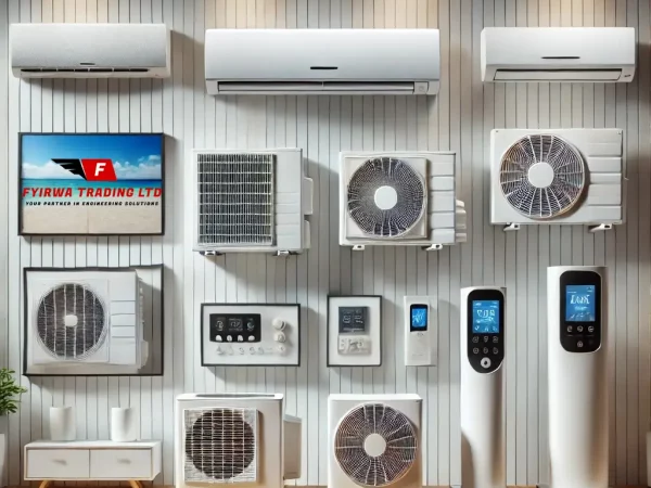 Modern Air Conditioner | Energy-efficient units: wall-mounted, floor-standing, portable, and window ACs. Powerful cooling, sleek designs, and advanced technology for homes and offices. Reliable and customizable solutions! FYIRWA TRADING.