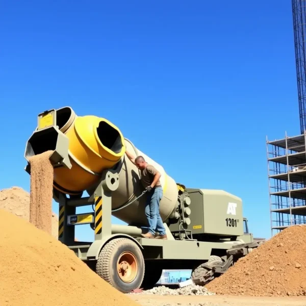 Heavy Duty Concrete Mixer| Heavy Duty Machines Provider in Rwanda| FYIRWA TRADING LTD