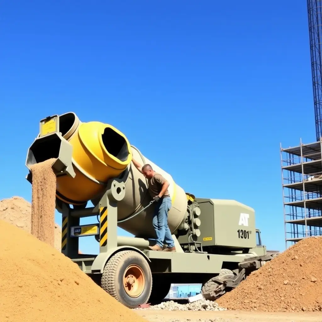 Heavy Duty Concrete Mixer| Heavy Duty Machines Provider in Rwanda| FYIRWA TRADING LTD