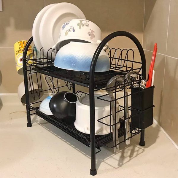 Introducing the Dishes Organizer from Fyirwa Trading Ltd, the ultimate solution for maintaining a tidy and efficient kitchen space.