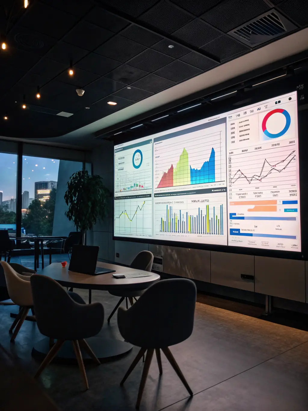 A dashboard displaying analytics and sales data for a vendor on FYIRWA's platform, highlighting performance tracking.