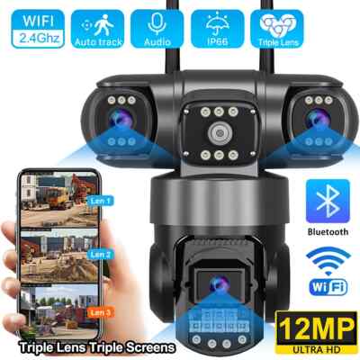 4-Lens PTZD Security Rotation Camera – D PRIME Rwanda