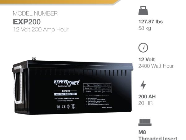 Deep Cycle Battery 200Ah