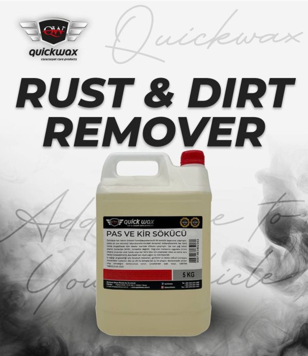 Rust and Dirt Remover
