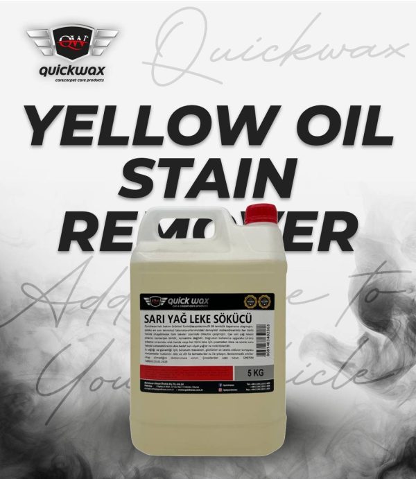 Yellow Oil Stain Remover