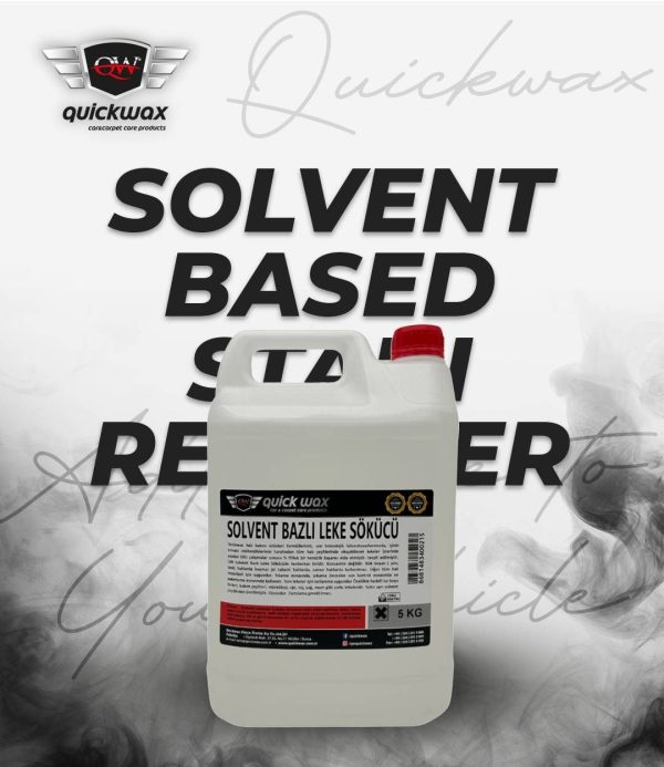 Solvent Based Stain Remover