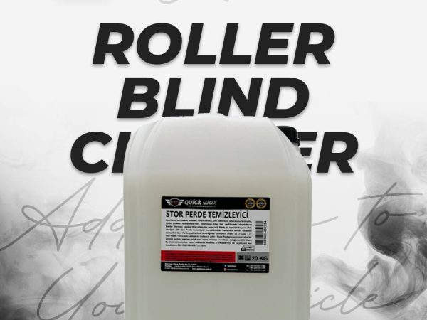 This Roller Blind Curtain Cleaner completely dissolves difficult stains, such as oil and food stains, restoring your curtains to their original appearance.