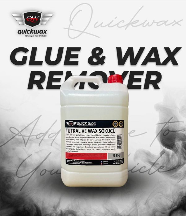 Glue and Wax Remover