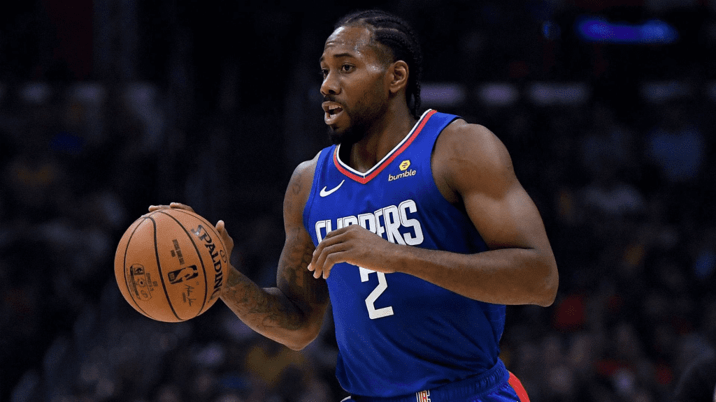 Kawhi Leonard NBA Star is in Kigali
