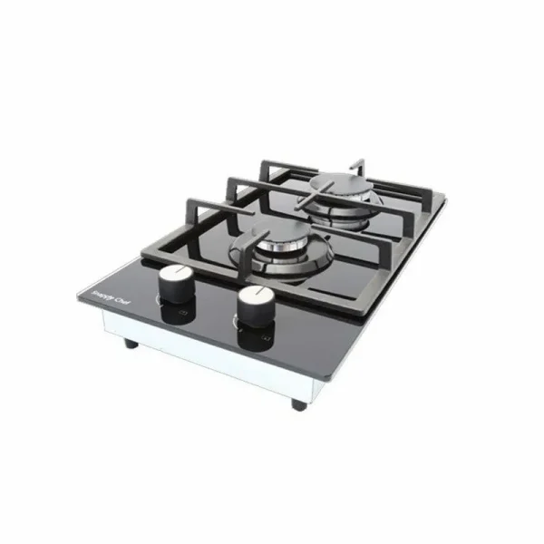 Snappy 2-Burner Glass Gas Cooker
