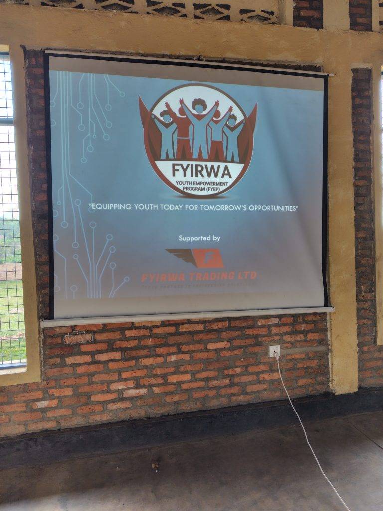 FYIRWA Youth Empowerment Program (FYEP2025) Launch 24 Students attending FYEP Week 1 session on SMART goals in Rwanda.