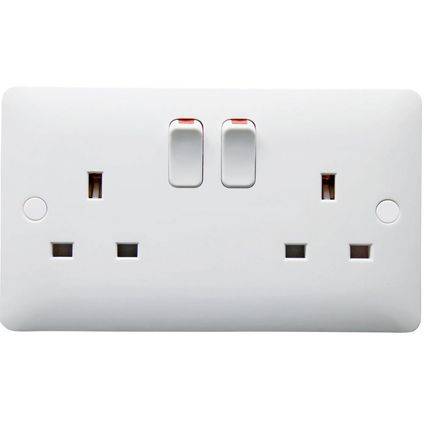Electrical Socket 2-Gang