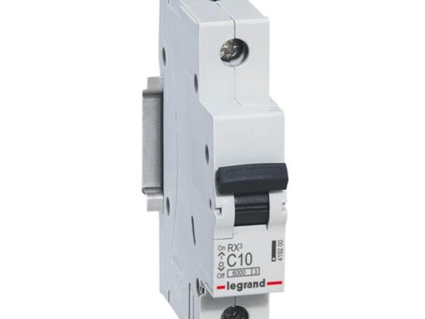 1-Pole 10A MCB, C-Curve