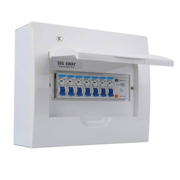 6-Way Plastic Consumer Unit
