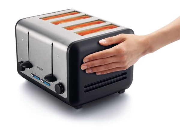 Philips 400W 4-Slice Stainless Steel Toaster