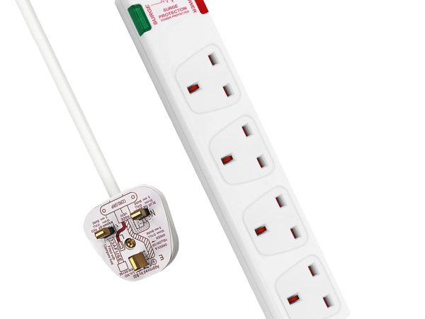 5m Extension Lead 4-Way