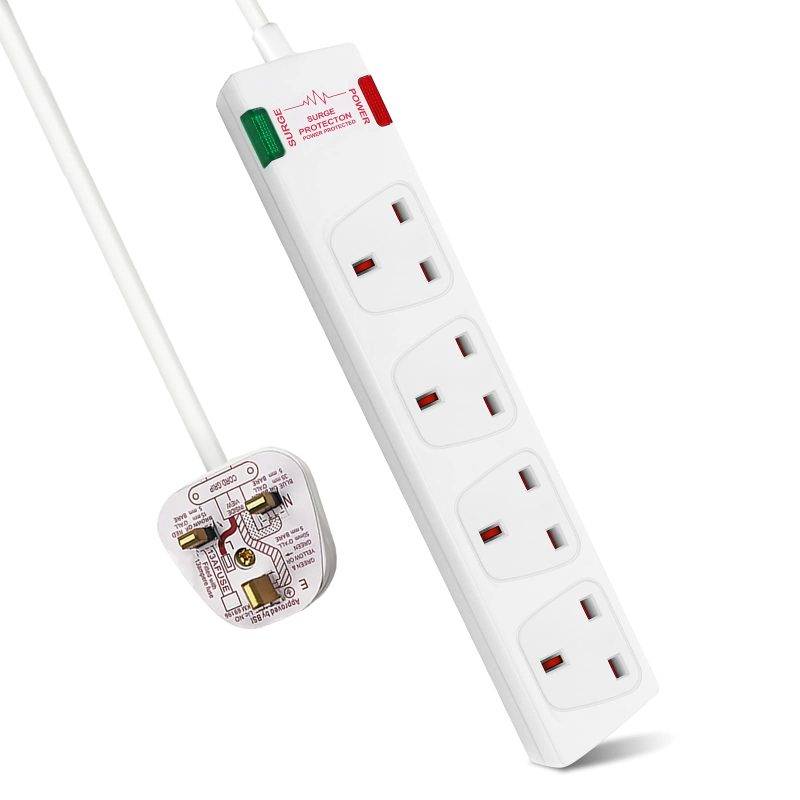 5m Extension Lead 4-Way