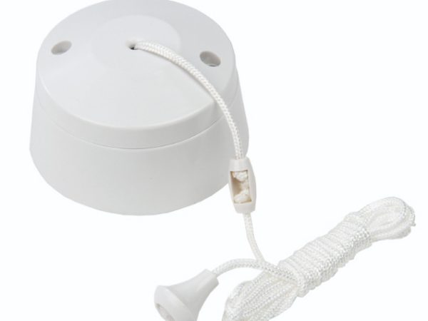 20A Pull Cord Switch White