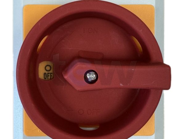 20A DP Isolator Switch Red