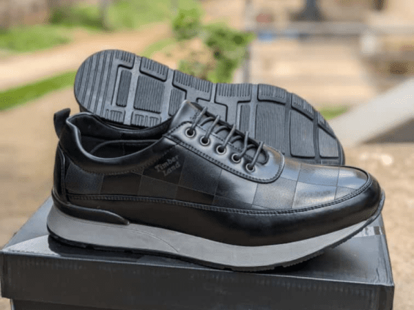 Classic Shoe – sleek black design for everyday comfort and style