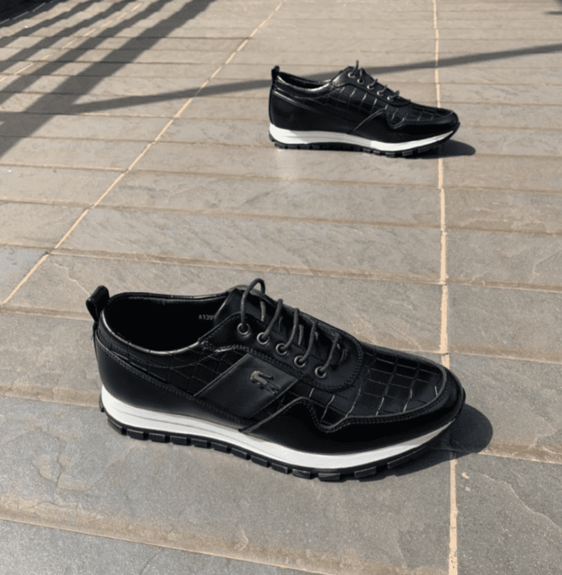 Classic Shoe – sleek black design for everyday comfort and style