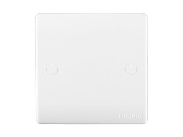 1-Gang Blanking Plate White