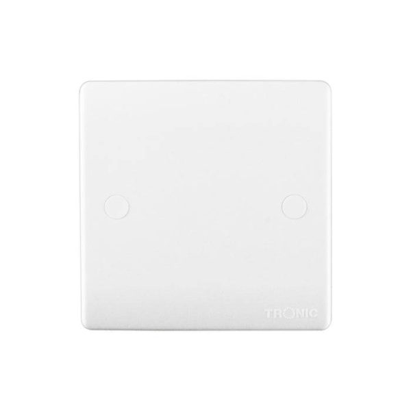 1-Gang Blanking Plate White