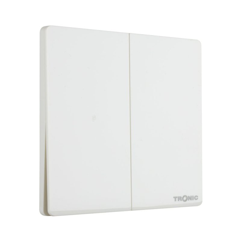 2-Gang 2-Way Switch White