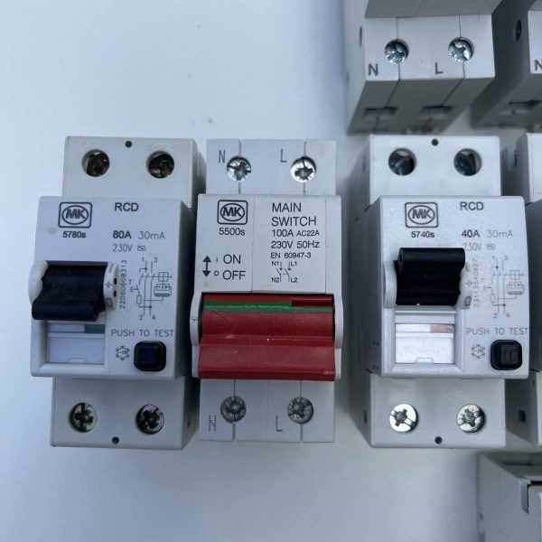 100A 30mA RCD Main Switch