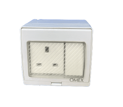 1 gang switch socket IP55 water proof