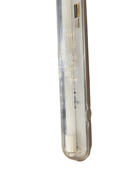 4? LED T8 Single IP65 LED weather proof fitting