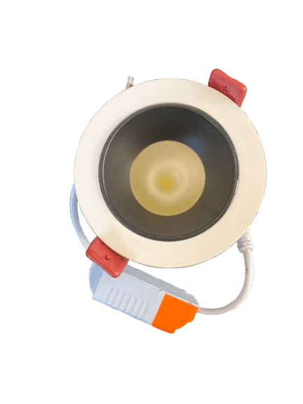 Round LED ceiling light fixture